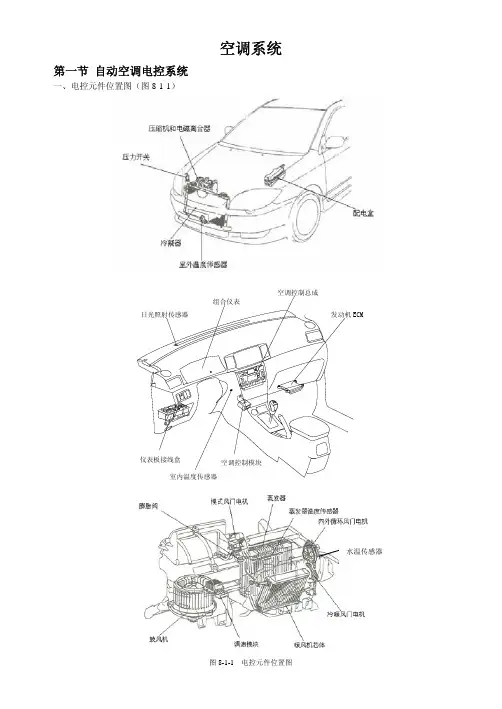 比亚迪F3空调系统故障诊断手册