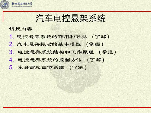 电控悬架