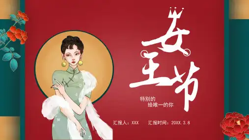 三八女神节女王节活动营销策划PPT