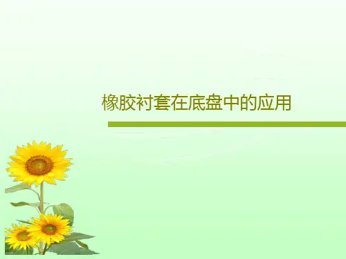 橡胶衬套在底盘中的应用共26页文档
