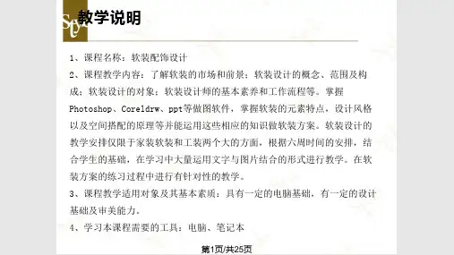 软装设计PPT课件