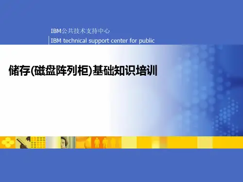 IBM储存(磁盘阵列柜)基础知识培训