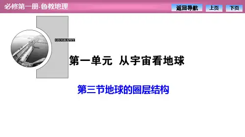 《地球的圈层结构》从宇宙看地球PPT-鲁科版高中地理必修一