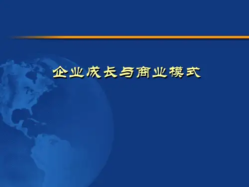 成长与商业模式