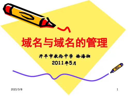 《域名与域名》PPT课件