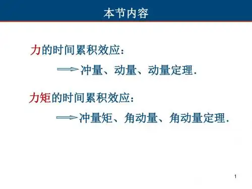 4-3 角动量 角动量守恒定律-new