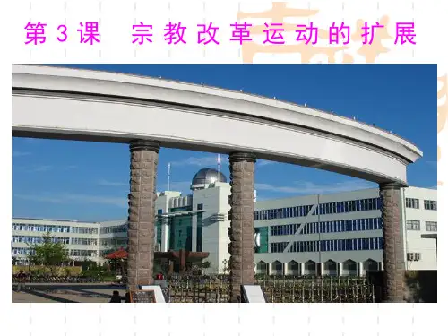 人教版高中历史选修3《五单元 欧洲的宗教改革  第3课 宗教改革运动的扩展》培优课件_3