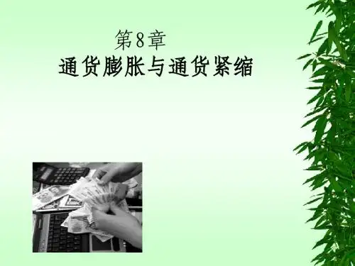 第8章 通货膨胀与通货紧缩