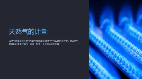 《天然气的计量》课件