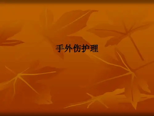 手外伤护理PPT课件