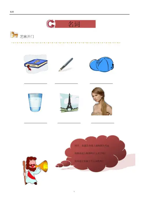 中考英语专题—名词用法(含答案)