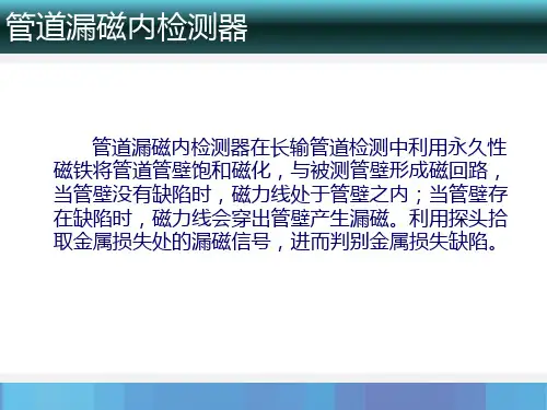 管道漏磁内检测器