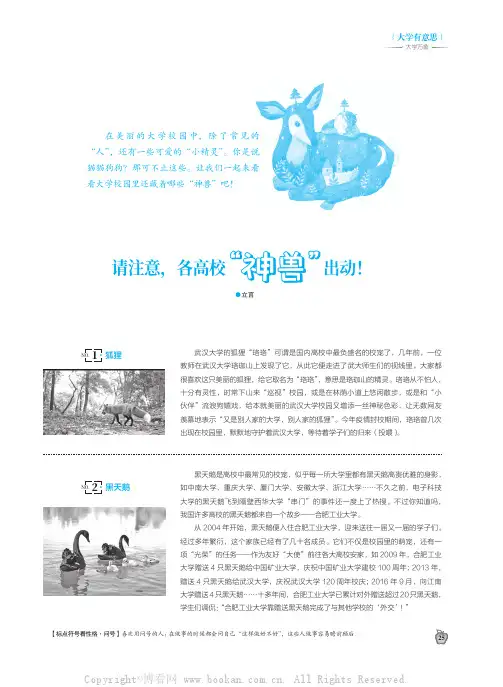 请注意,各高校“神兽”出动!