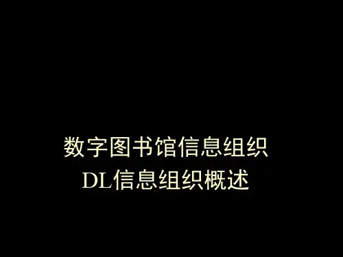 数字图书馆信息组织