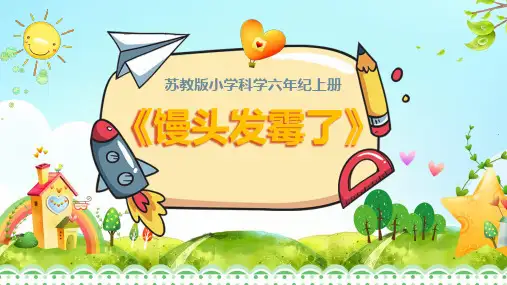 苏教版小学六年级科学上册《馒头发霉了》