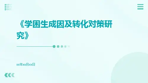 学困生成因及转化对策研究