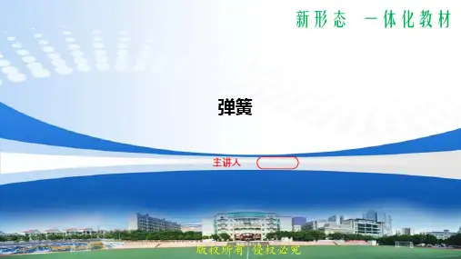 机械制图 第3版课件-弹簧