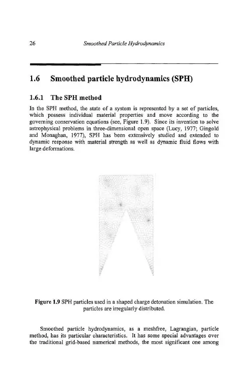 Smoothed Particle Hydrodynamics (SPH)