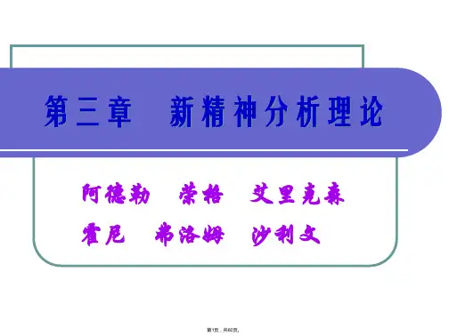 3-新精神分析理论