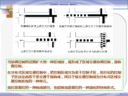 交通管理和控制干线交叉口交通信号联动控制