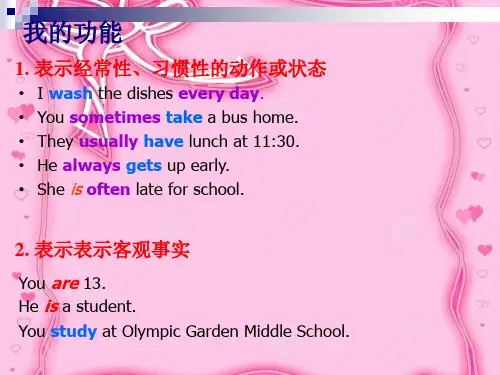 小学英语-一般现在时ppt课件