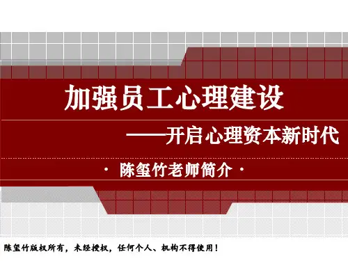 陈老师--讲师介绍(2015版)