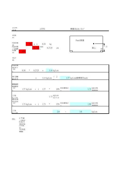 转轴扭力计算公式
