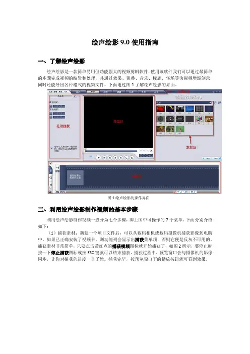 会声会影操作指南