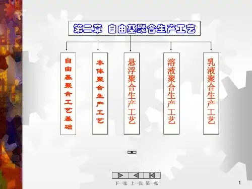 第二章  自由基聚合生产工艺