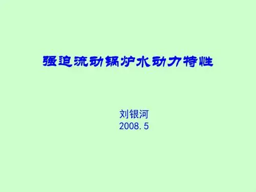4 直流锅炉水动力及其计算