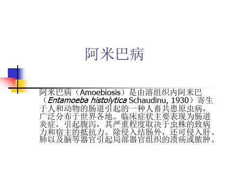 阿米巴虫病