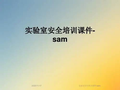 实验室安全培训课件sam