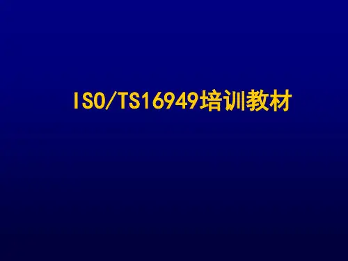 《TS培训教材》PPT课件