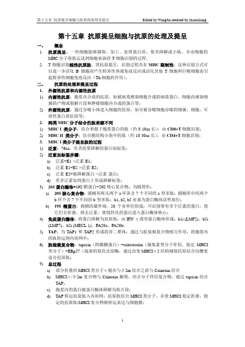 抗原提呈