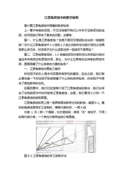 江恩角度线中的数学秘密