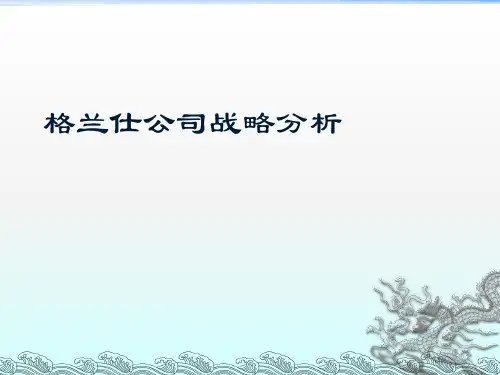 格兰仕公司战略分析ppt课件