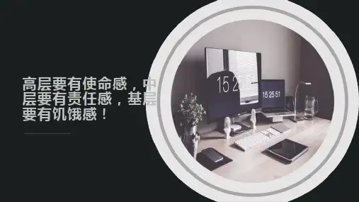 高层要有使命感,中层要有责任感,基层要有饥饿感!