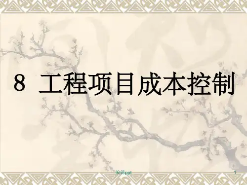 《工程项目成本控制》PPT课件