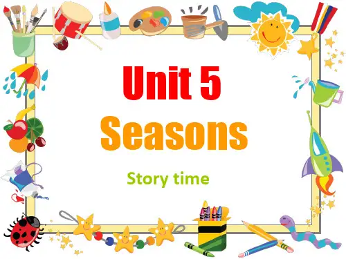 译林版小学英语四年级下册Unit5_story_time