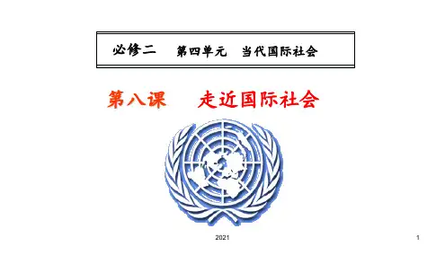 11走近国际社会-新PPT课件