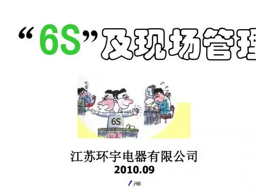 6S及现场管理