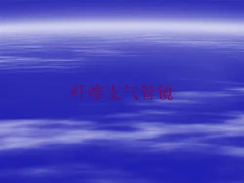 纤维支气管镜培训课件
