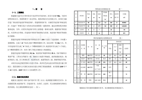 锦丰金矿尾矿坝勘察报告