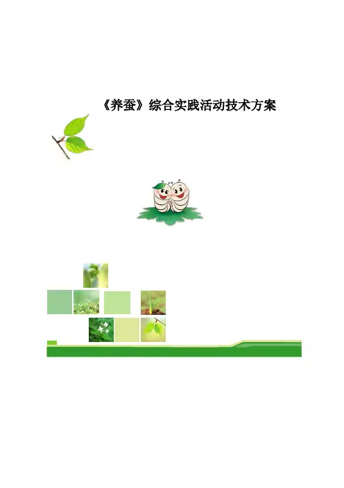 《养蚕》综合实践活动技术方案