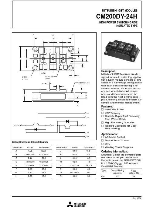 CM200DY-24H中文资料