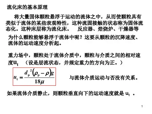流化床的基本原理ppt课件