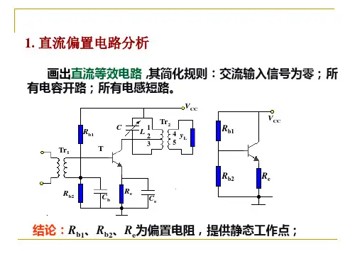 谐振功率防大器_原理2012_10_17