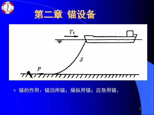 锚设备和组成演示幻灯片