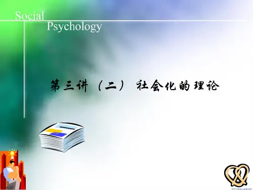 3【2】：社会化的理论