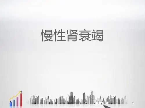 慢性肾衰竭  ppt课件